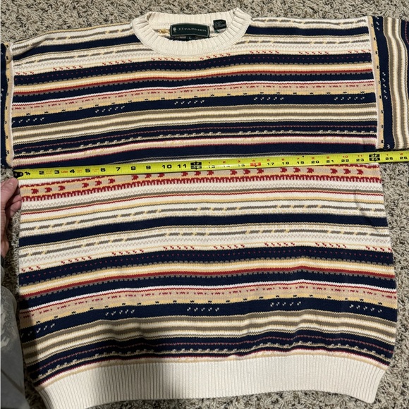 JJ Farmer Vintage 100% Cotton Sweater Size Large - Picture 6 of 6